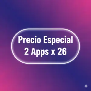 Paquete 2 x 26